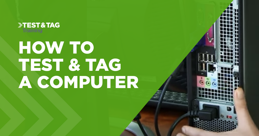 how to test and tag a computer