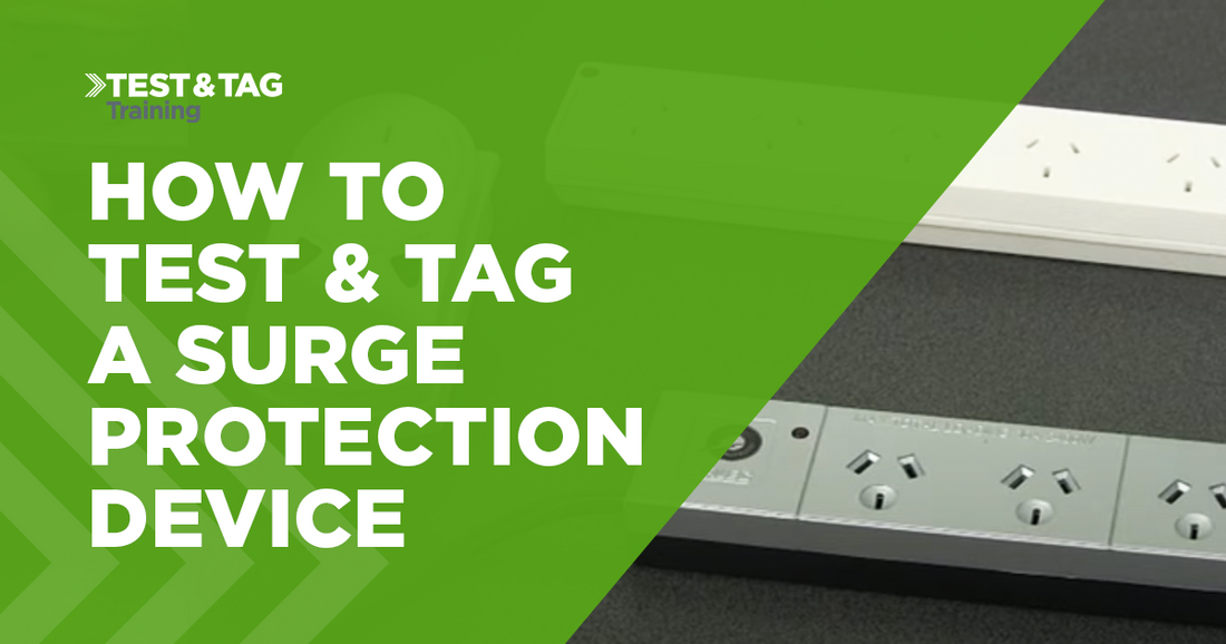 how to test and tag a surge protection device 